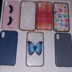 7 iPhone X phone cases.